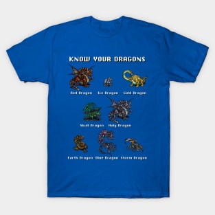 Final Fantasy: Know Your Dragons T-Shirt
